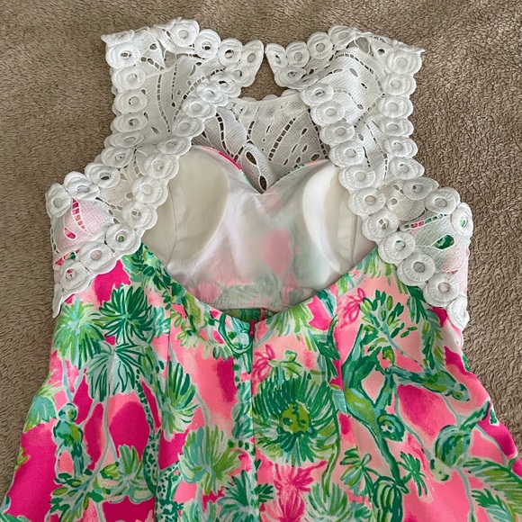 ❌SOLD❌Lilly Pulitzer Sadie Romper 6 - Picture 3 of 7